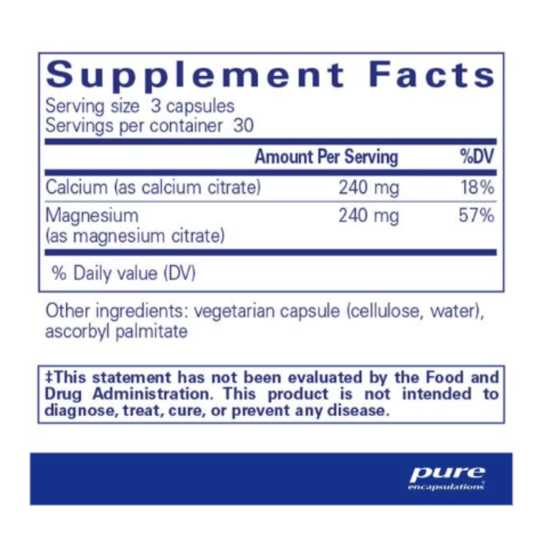 Calcium Magnesium (Citrate)