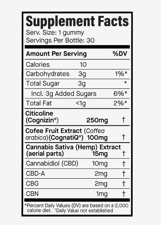 CogniActive+ Focus Gummies